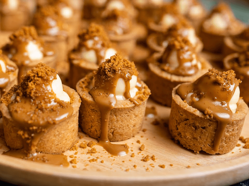 Resepi Biscoff Lemon Cheese Tart