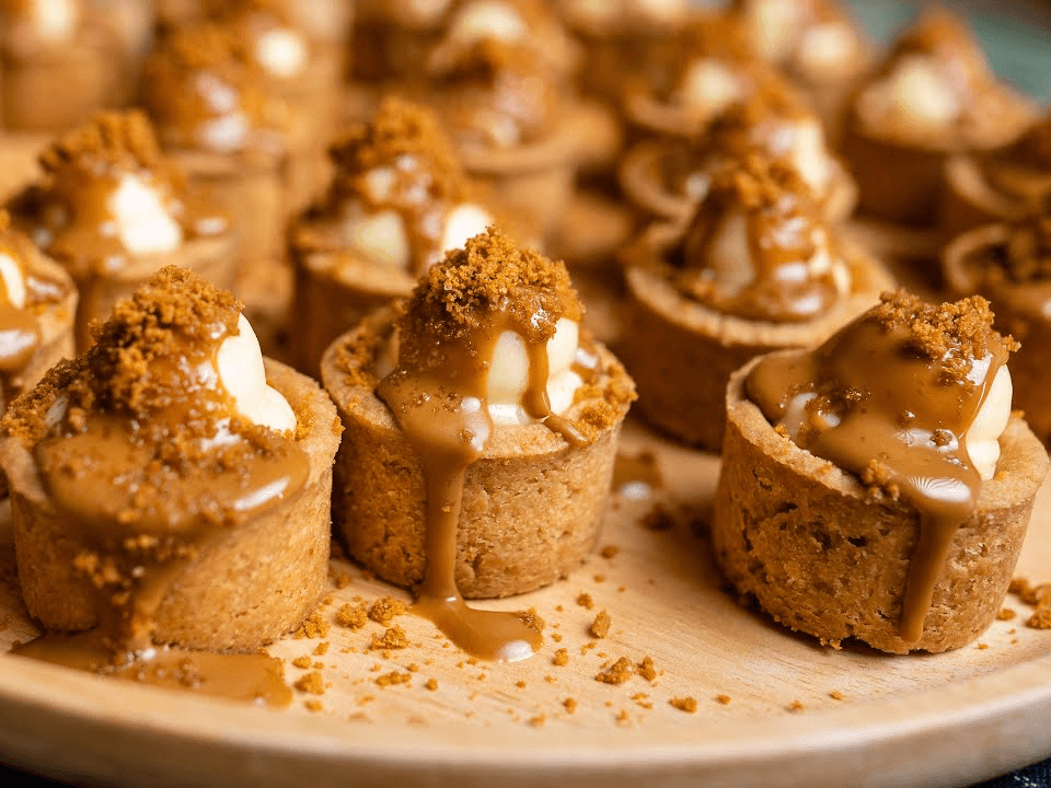 Resepi Biscoff Lemon Cheese Tart