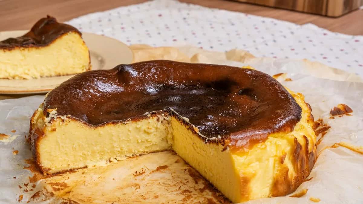 Resepi San Sebastian Basque Burnt Cheesecake