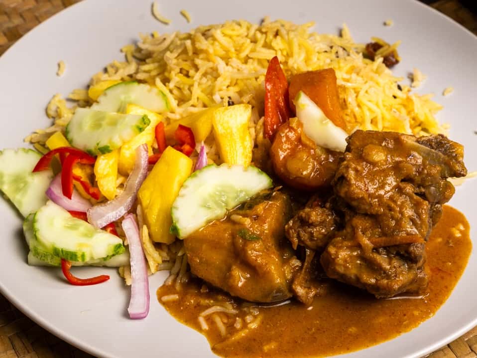 Resepi Dalca Tulang, Nasi Minyak dan Acar Timun