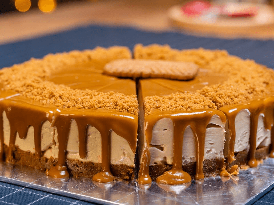 Resepi Lotus Biscoff Cheesecake
