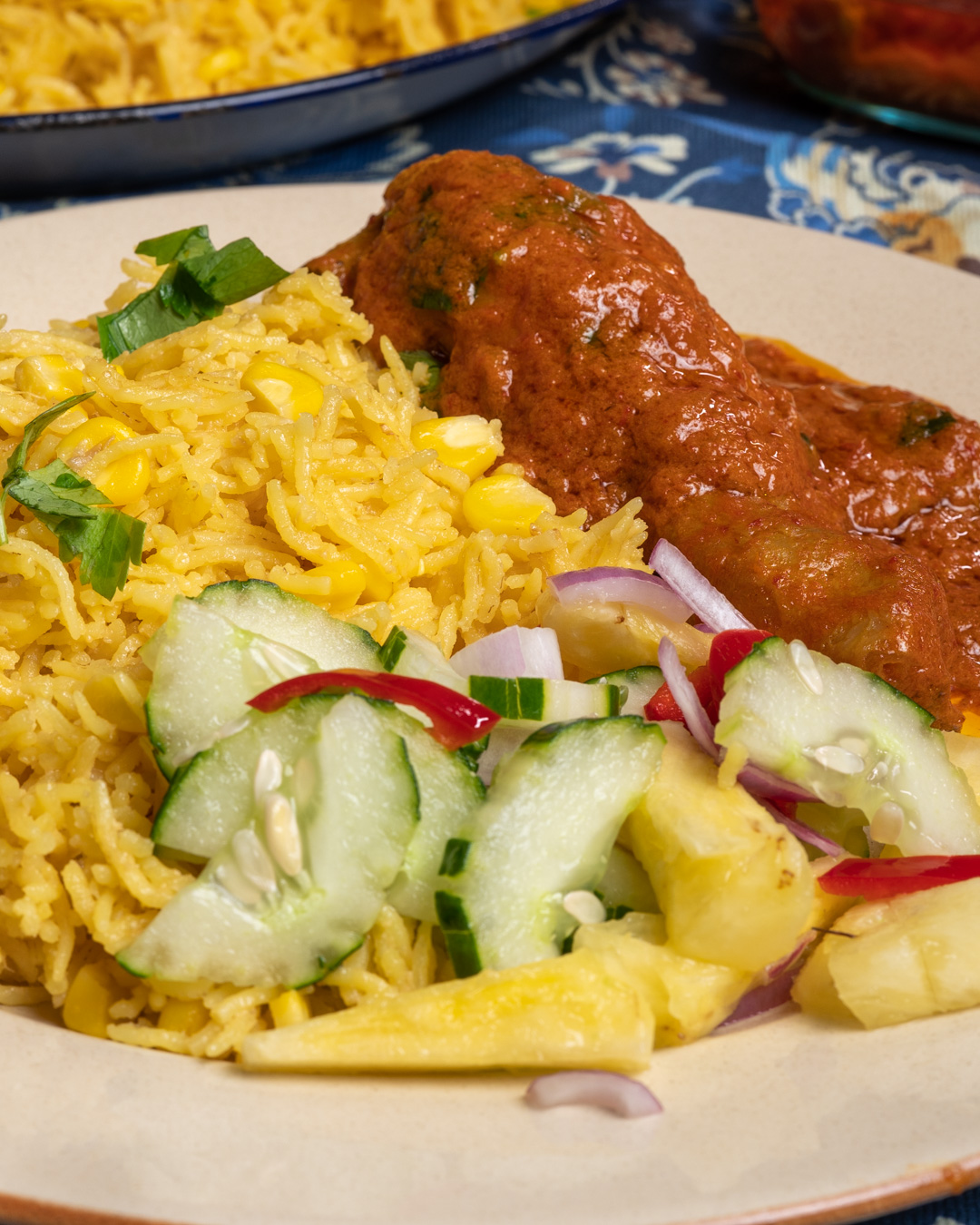 Thumbnail for Nasi Jagung dan Ayam Masak Merah