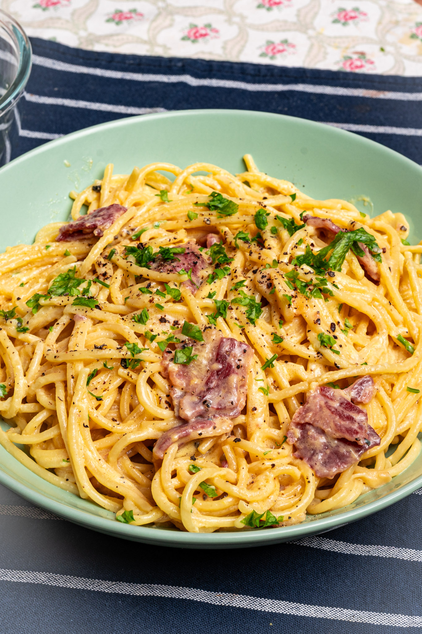 Spaghetti Carbonara Tanpa Telur (Versi Halal & Autentik) 